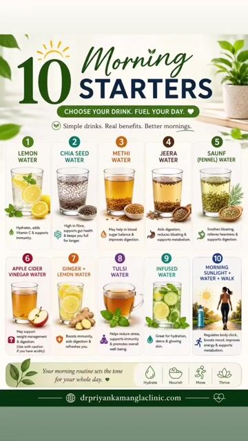 10 morning starters