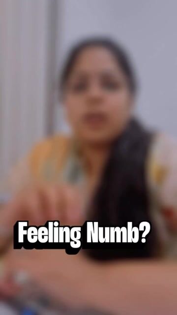 Emotional numbness can be a part of depression.
