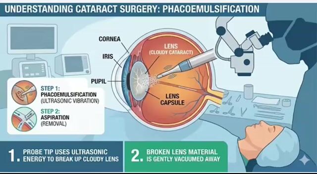 Phacoemulsification (cataract surgery) concept went from dentistry?